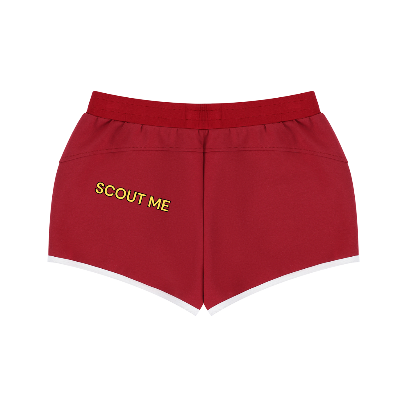 Women's Retro Contrast Binding Shorts