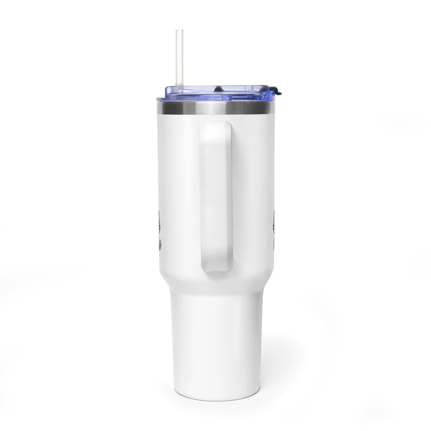 40oz Vacuum Tumbler - Insulated Travel Mug with Handle (Hot Wonders)