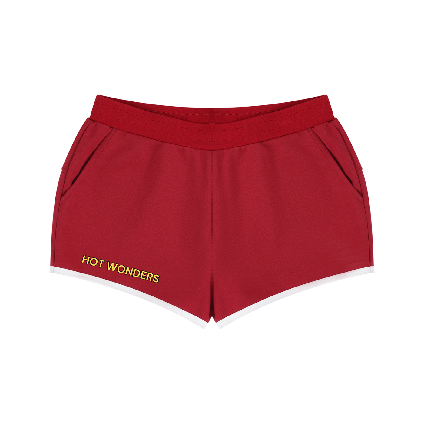 Women's Retro Contrast Binding Shorts