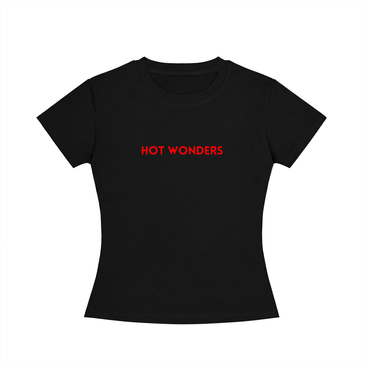 HOT WONDERS Pop Star Tee 🍒 Red Logo