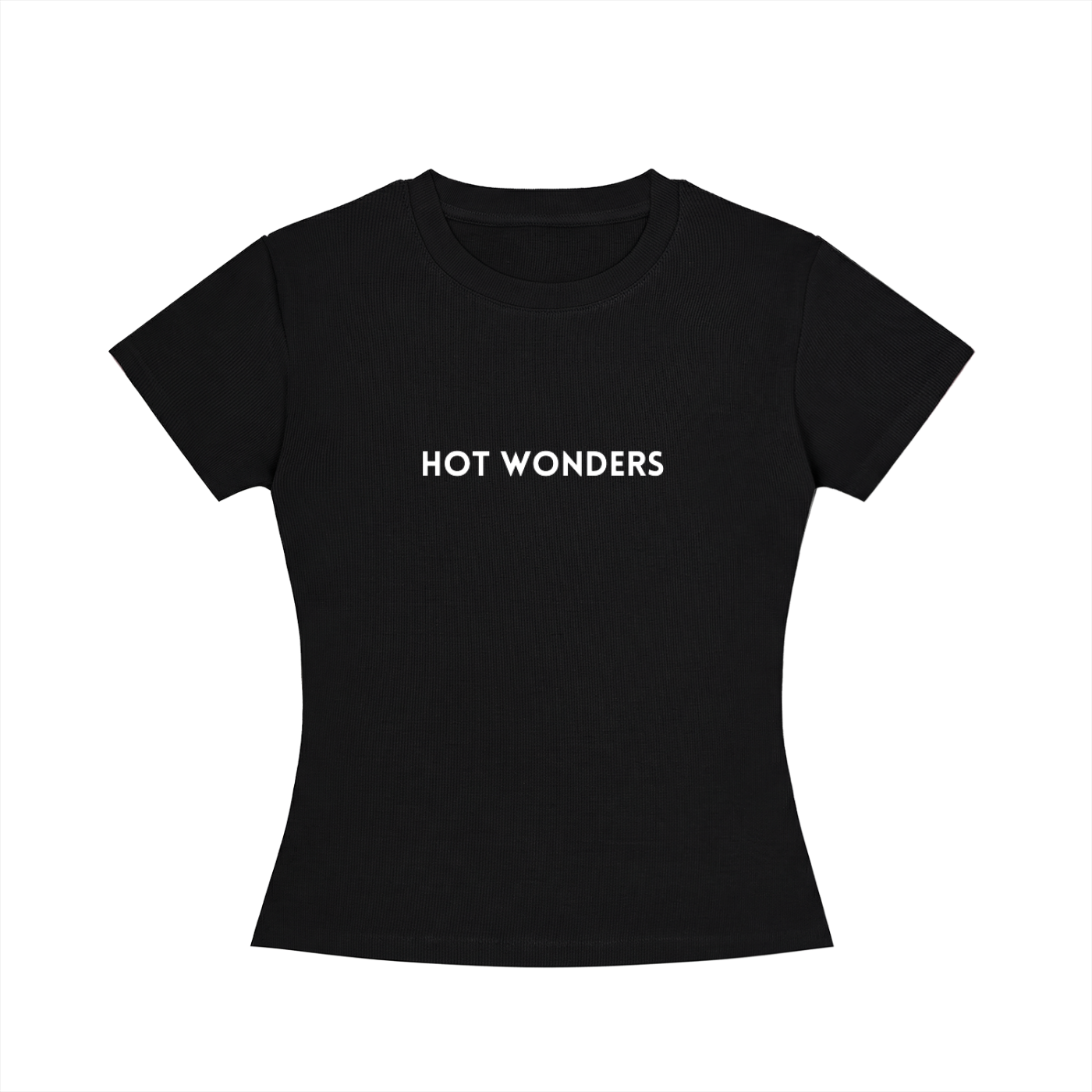 HOT WONDERS Pop Star Tee 🪽White Logo
